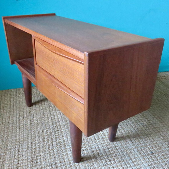Image 1 of Vintage teakhouten ladekast, Denemarken 1960