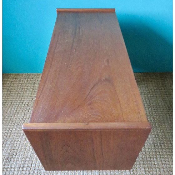 Image 1 of Vintage teakhouten ladekast, Denemarken 1960