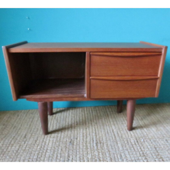 Image 1 of Vintage teakhouten ladekast, Denemarken 1960