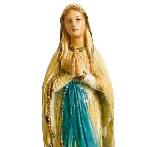 Image 1 of Vintage Mariabeeld 43 cm