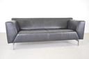Rolf benz linea 2,5-zits zwart leer