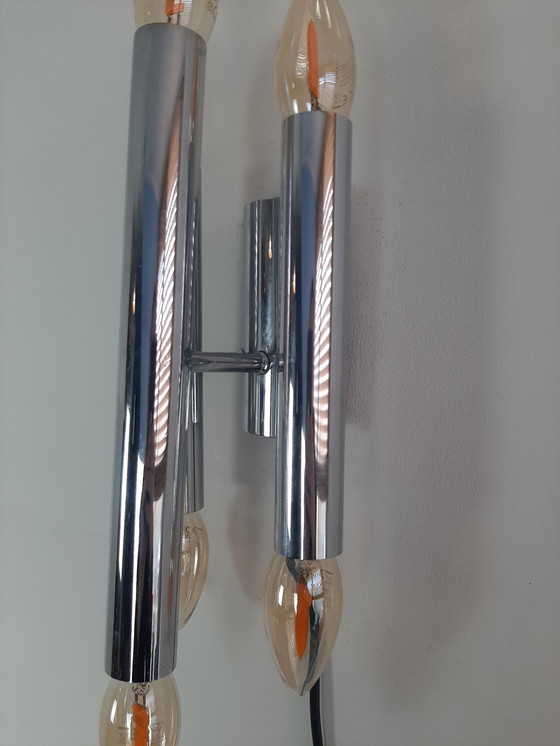 Image 1 of Wandlamp In De Stijl Van Gaetano Sciolari