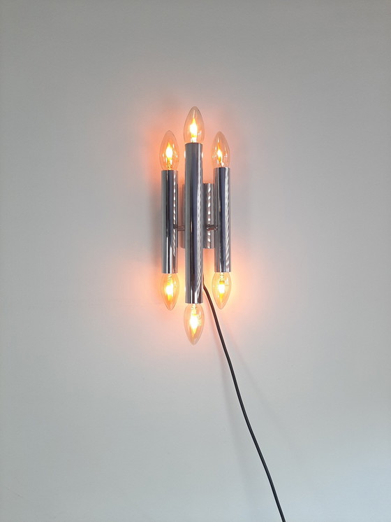 Image 1 of Wandlamp In De Stijl Van Gaetano Sciolari