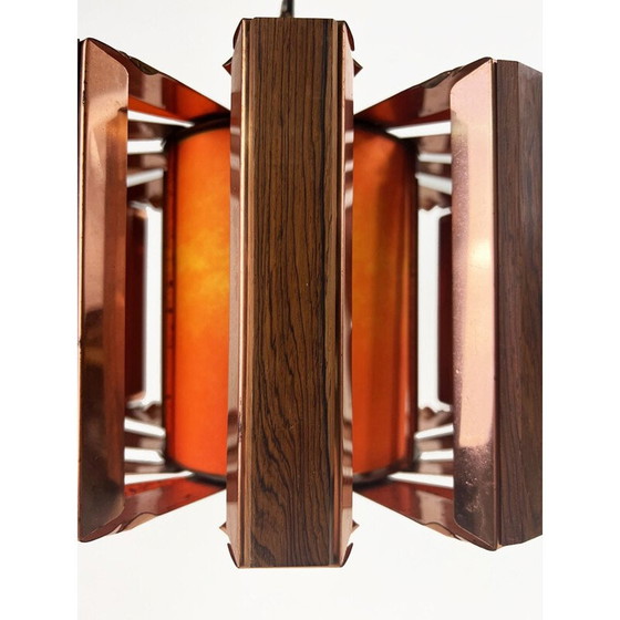 Image 1 of Vintage hanglamp van Werner Schou voor Coronell Elektro, Denemarken 1960