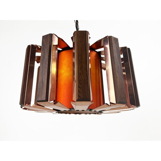 Image 1 of Vintage hanglamp van Werner Schou voor Coronell Elektro, Denemarken 1960