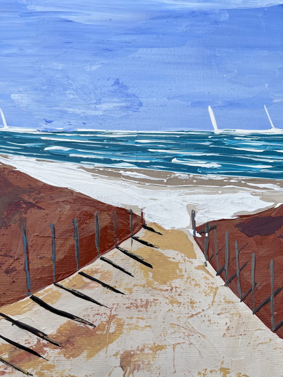 Image 1 of Frédéric Cadiou - Het strand #5