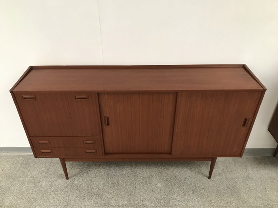 Image 1 of 2x Musterring Mobel  Teak High Boards