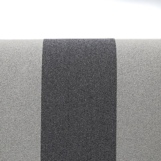 Image 1 of Vintage 3-zitsbank met houten structuur, jaren 1950