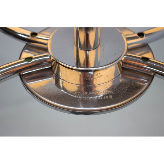 Image 1 of Vintage kroonluchter van Drukov, 1940