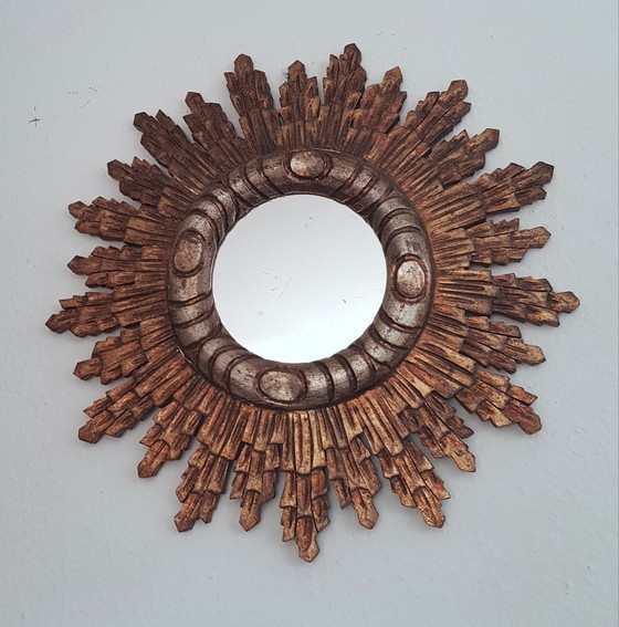 Image 1 of Vintage zonnespiegel