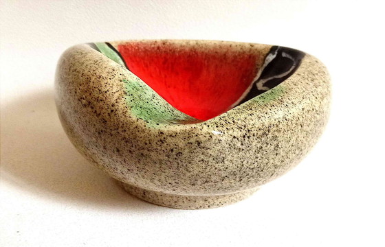 Image 1 of Asbak of Zakopener Getekend 60s Breedte 15,5 cm