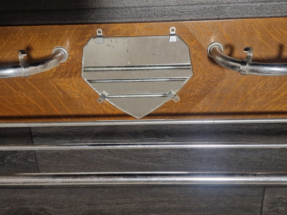 Image 1 of Vintage Houten Buisframe Kapstok