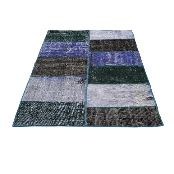 Image 1 of Vintage Turkse patchworkdeken