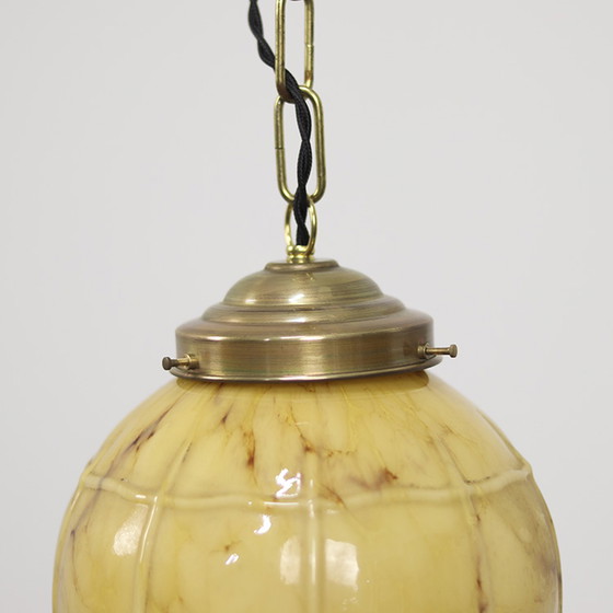 Image 1 of Art Deco Hanglamp Marmer