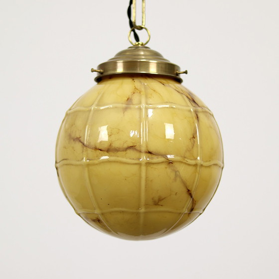 Image 1 of Art Deco Hanglamp Marmer