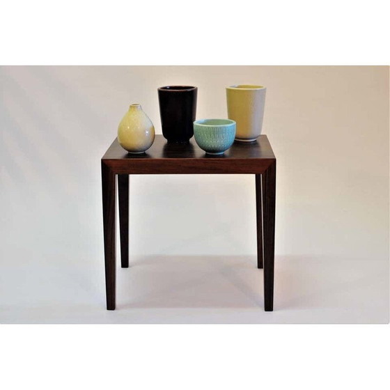 Image 1 of Vintage vaas van Aluminia Royal Copenhagen voor Nils Thorsson, 1950