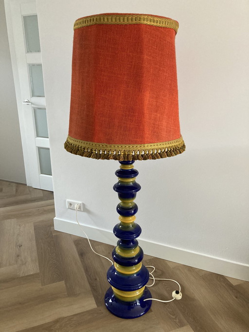 Vintage staande vloerlamp XL