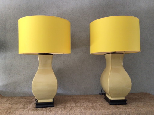 2x Mid Century tafellamp XL formaat