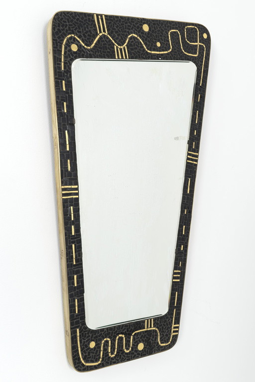 Vintage freeform spiegel