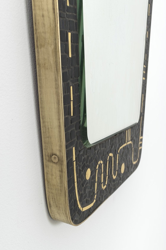 Image 1 of Vintage freeform spiegel