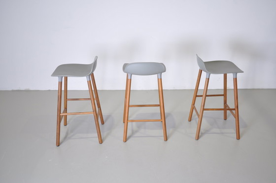 Image 1 of 2x Normann Copenhagen Form Barkruk