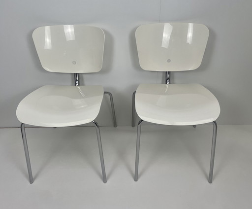 2 x Segis Slide Chair stoel Matteo Thun Antonio Rodriguez 