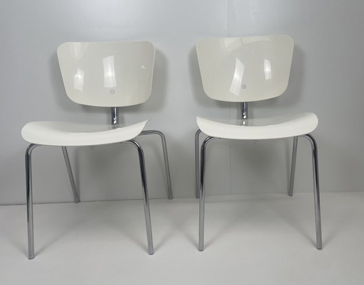 2 x Segis Slide Chair stoel Matteo Thun Antonio Rodriguez 