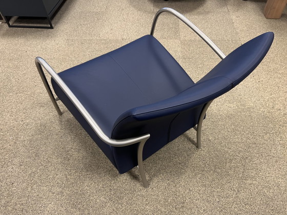 Image 1 of Montis Lomas Fauteuil blauw leer 