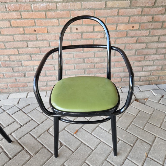 Image 1 of Radomir Hoffman  Ligma Set Van 4 Bend Wood Chairs