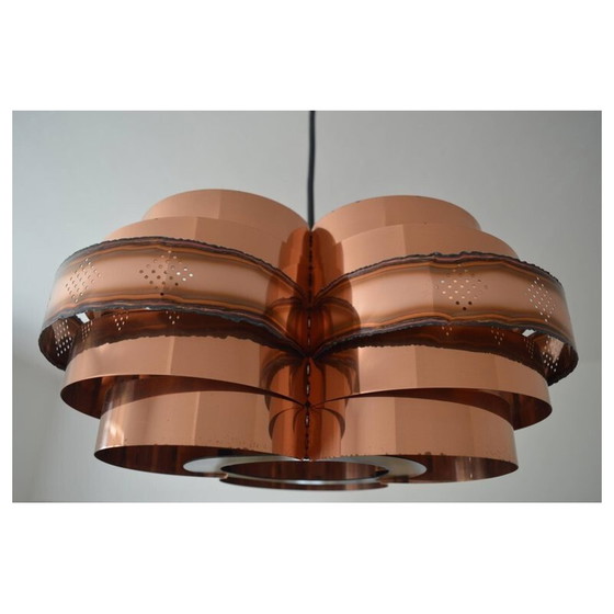 Image 1 of Deense vintage hanglamp van Verner Schou voor Cornell - jaren 1960.