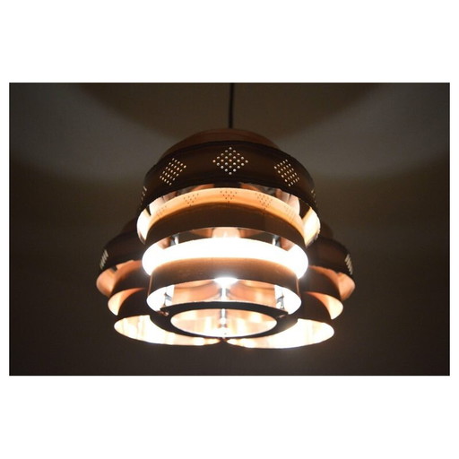 Deense vintage hanglamp van Verner Schou voor Cornell - jaren 1960.