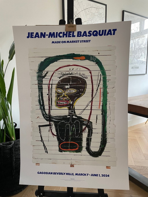 Jean Michel Basquiat (1960-1988), Flexibel, 1984, Copyright Estate Of Jean-Michel Basquiat, Licensed By Artestar, New York, Orig