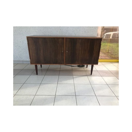 Vintage Deense palissander buffetkast van Aage Hundevad, 1960