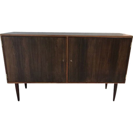 Vintage Deense palissander buffetkast van Aage Hundevad, 1960