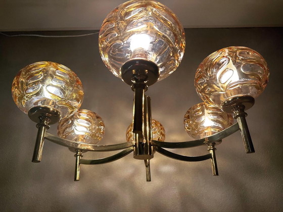 Image 1 of Vintage Doria kroonluchter