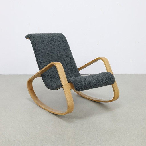 Vintage Rocking Chair/Fauteuil "Dondolo" Luigi Crassevig 70S