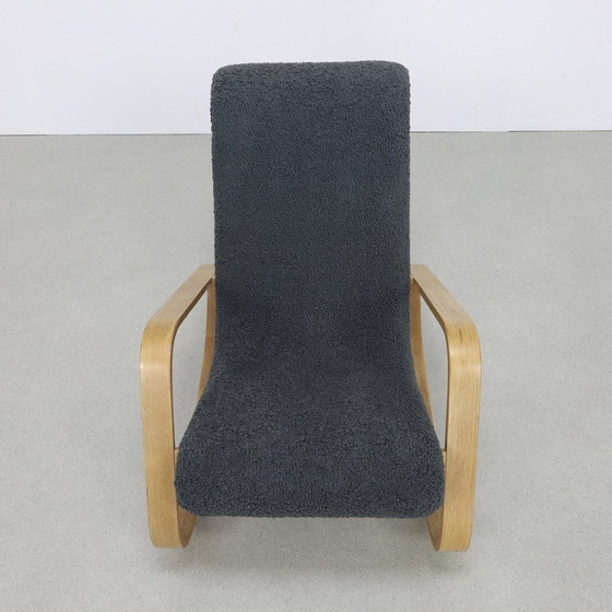 Image 1 of Vintage Rocking Chair/Fauteuil "Dondolo" Luigi Crassevig 70S