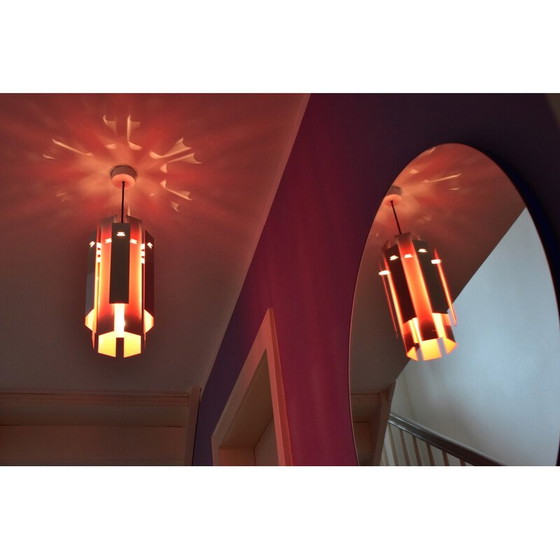 Image 1 of Vintage Cocktail hanglamp van Henning Rehhof voor Mist en Mørup, Denemarken 1970