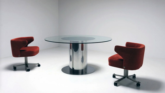 Image 1 of Cidonio Dining Table By Antonia Astori For Cidue, 1960S