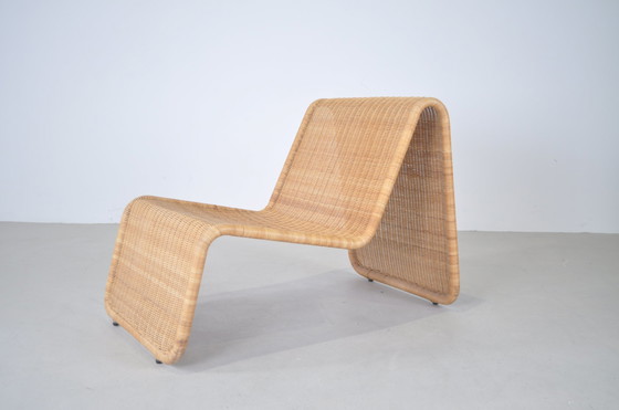 Image 1 of Vintage Hestra Wicker Lounge Chair