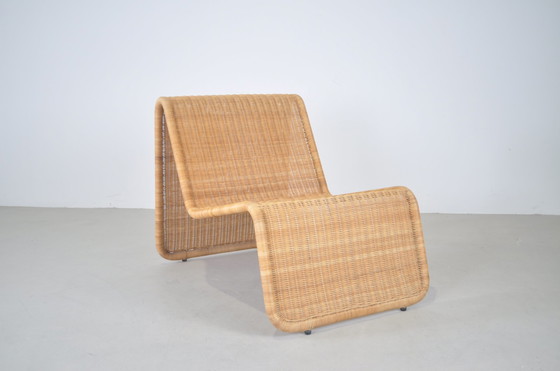 Image 1 of Vintage Hestra Wicker Lounge Chair