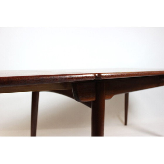 Image 1 of Vintage eettafel met verlengstukken in teak Hans J. Wegner Andreas Tuck 1960.