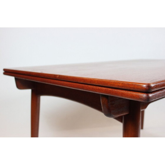 Image 1 of Vintage eettafel met verlengstukken in teak Hans J. Wegner Andreas Tuck 1960.