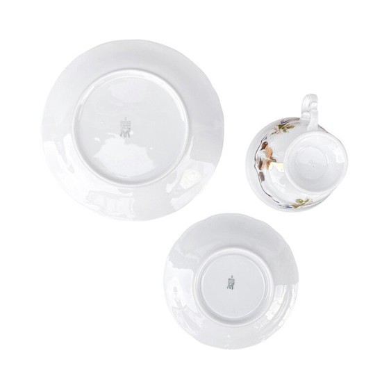 Image 1 of Vintage Wawel porseleinen ontbijtservies voor Zakłady Porcelany Stołowej, Polen 1970