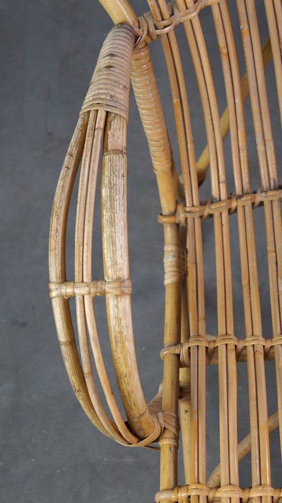 Image 1 of Vintage design rotan fauteuil