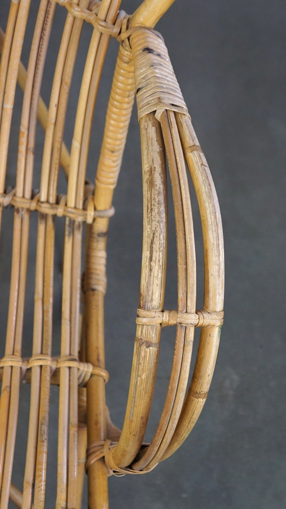 Image 1 of Vintage design rotan fauteuil