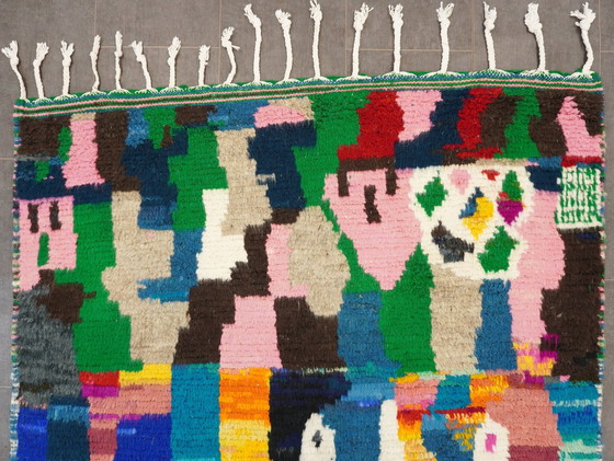 Image 1 of Berber Vloerkleed - 252 Cm X 157 Cm - Gekleurde Wol