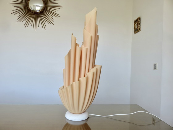 Image 1 of Lamp Corolle Xxl, Drapée van Georgia Jacob, Frankrijk, 1970
