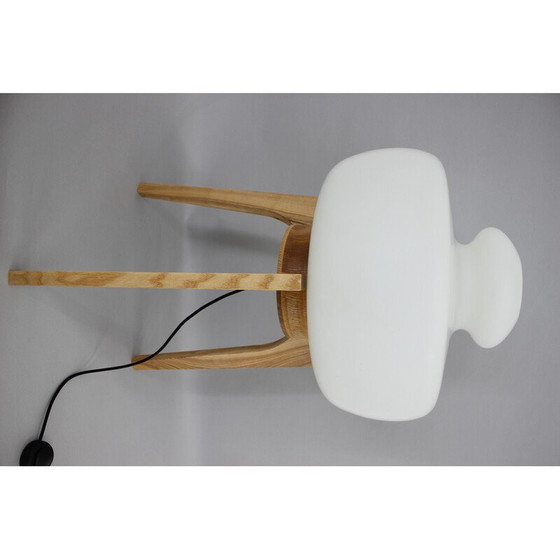 Image 1 of Vintage eikenhouten lamp van Uluv, Tsjecho-Slowakije 1970