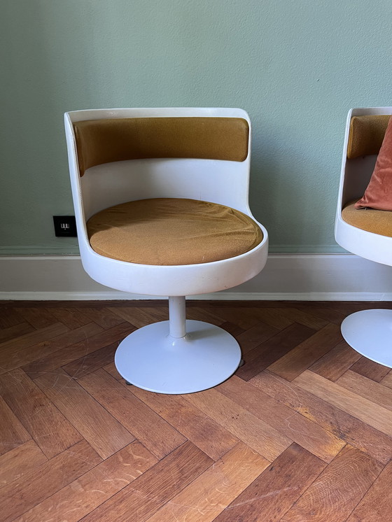 Image 1 of 2x Space Age loungestoelen